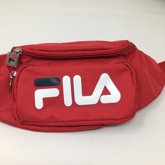 fila fanny pack red